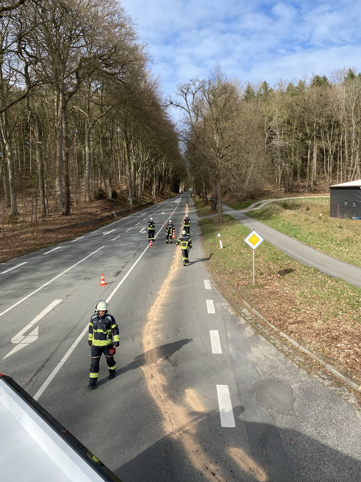 Einsatzfoto THS - Straßenverunreinigung